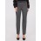 Straight Leg Bootcut Pants With Faux Leather Belt