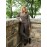 Pleated Wide-Leg Long Length Pants With Cuff