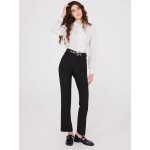 Straight Leg Long Length Slant Pocket Pants