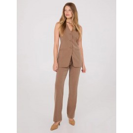 Straight Leg Long Length Slant Pocket Pants