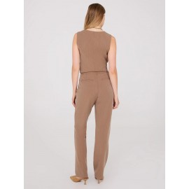 Straight Leg Long Length Slant Pocket Pants