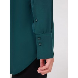 Satin Tunic Blouse