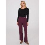 Mid-Rise Long Length Bootcut Pants