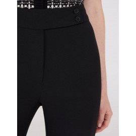 Mid-Rise Long Length Bootcut Pants
