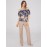 Floral Print Off-The-Shoulder Peplum Top