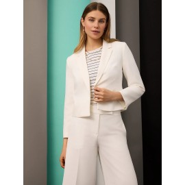 Waisted Open Blazer