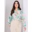 Floral Print Button-Front Chiffon Blouse
