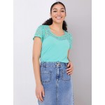 Lace Sweetheart Neckline Top