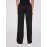 Pinstripe High-Waisted Wide-Leg Pants