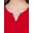 Sleeveless Top With Metal Bar Detail