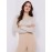 Glitter Jersey Boat Neck Top
