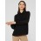 Chiffon Popover Blouse With Pearl Trim Collar