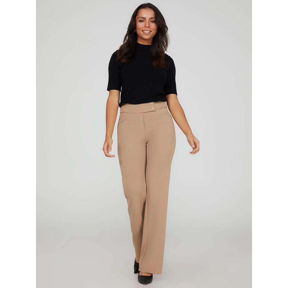Fit & Flare Pull-On Pants