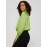 Satin High Neck Blouse