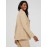 One-Button Long Sleeve Blazer With Pockets