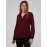 Snakeskin Print Crepe Long Sleeve Button-Front Blouse