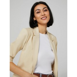Cuffed 3/4 Sleeve Blazer