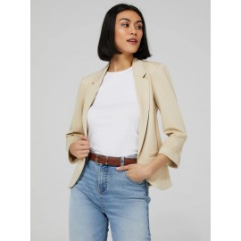 Cuffed 3/4 Sleeve Blazer