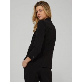 One-Button 3/4 Sleeve Blazer