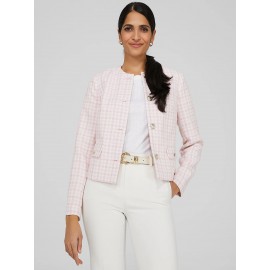 Cropped Boucle Jacket