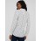 Button Down Blouse With Notch Collar