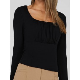 Square Neck Crop Top