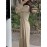 Solid Irregular Pleated Adjustable Belt Long Sleeve Dress