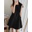 Solid Sleeveless A-Line Casual Cotton Midi Dress