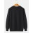 Mens Cat Music Note Print Crew Neck Pullover Sweatshirts