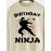 Mens Japanese Ninja Letter Print Crew Neck Pullover Sweatshirts Winter