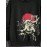 Mens Japanese Ninja Red Sun Print Long Sleeve Hoodies Winter