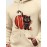 Mens Cartoon Pumpkin Cat Print Kangaroo Pocket Drawstring Hoodies Winter